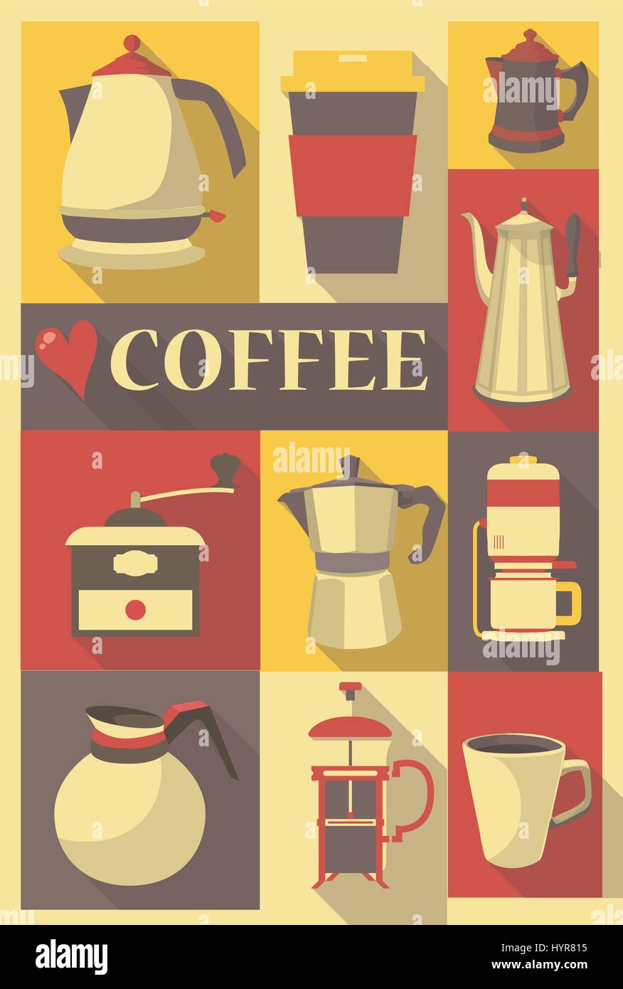 Different types of coffee hires stock photography and images Alamy