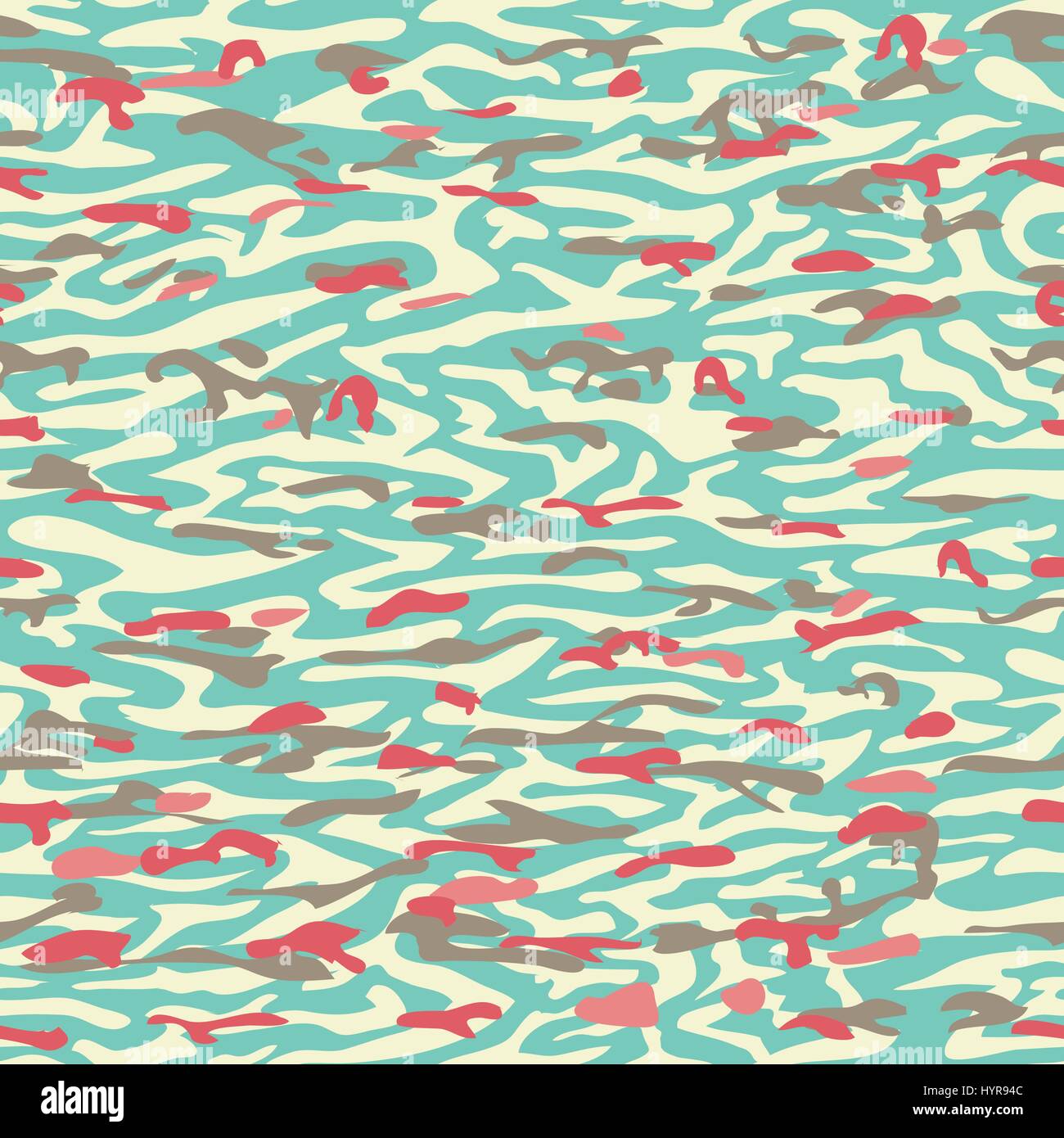 Vector seamless modern colored camouflage pattern design Stock Vector ...