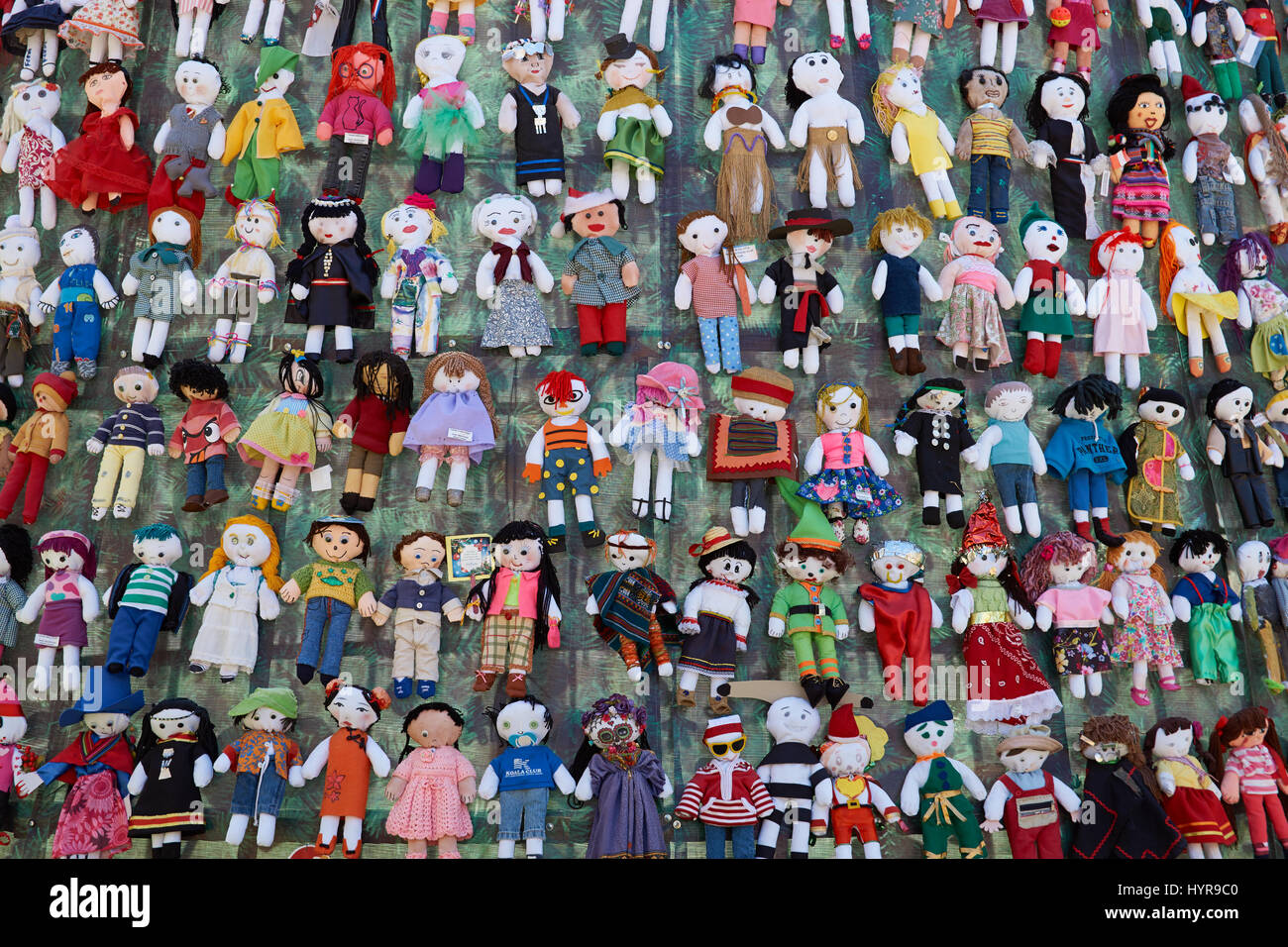 christmas rag dolls