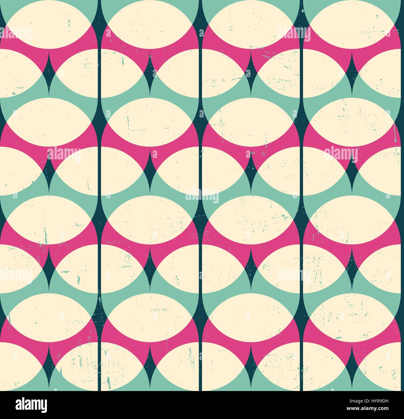 Vector Colorful abstract retro seamless geometric pattern Stock Vector ...