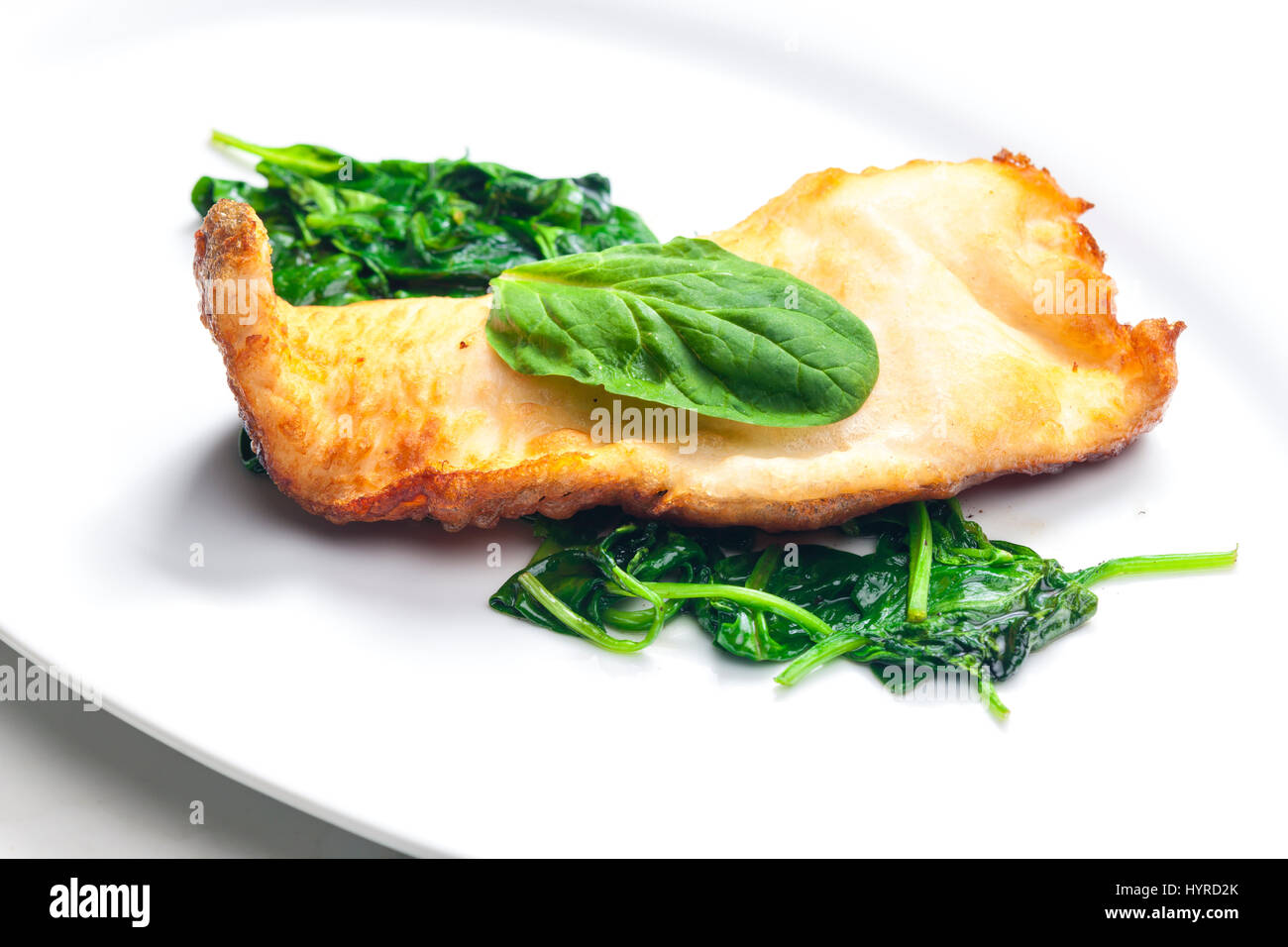 trout in beer batter Stock Photo Alamy