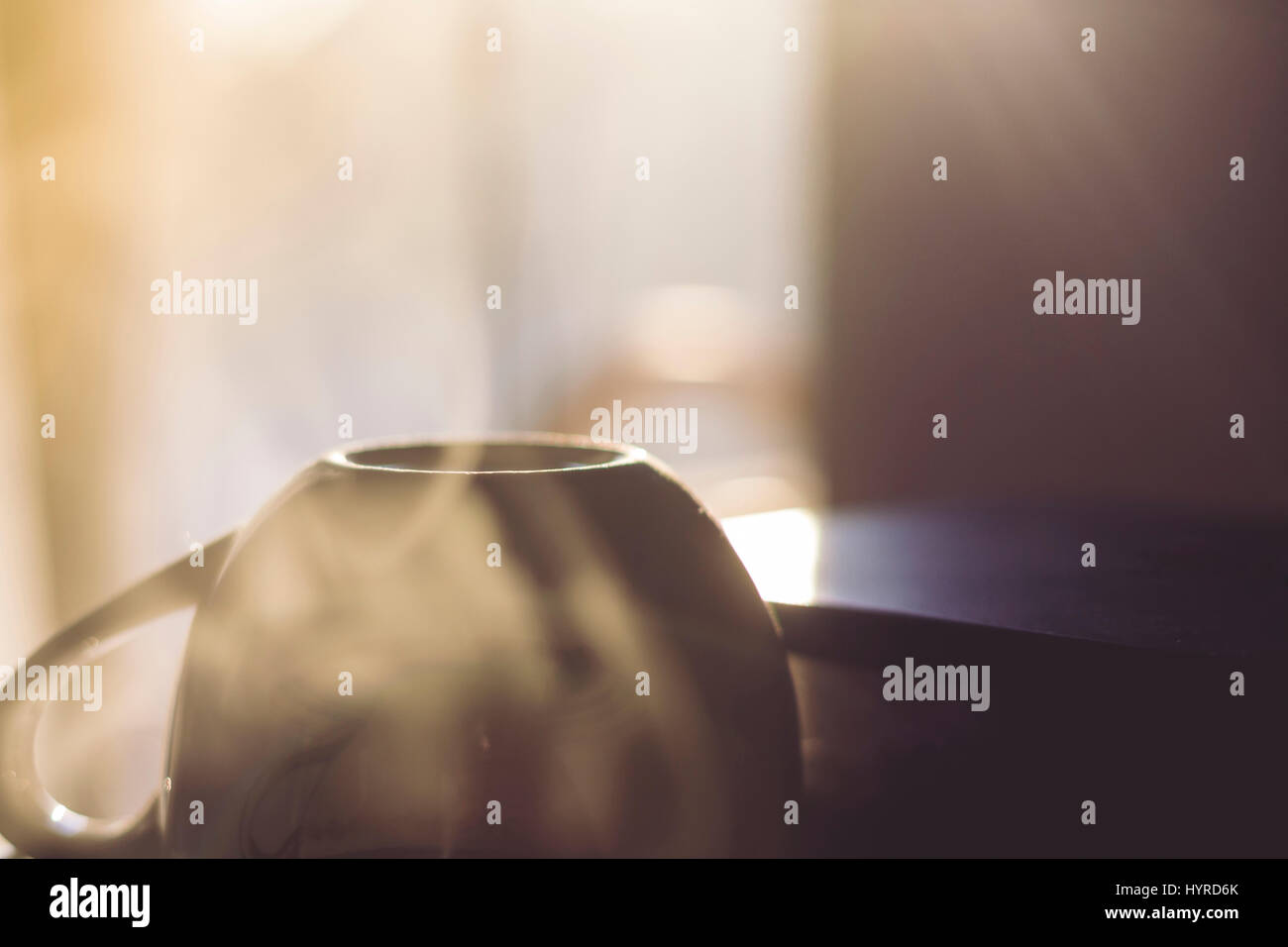 Brewing hot coffee Stock Photo Alamy