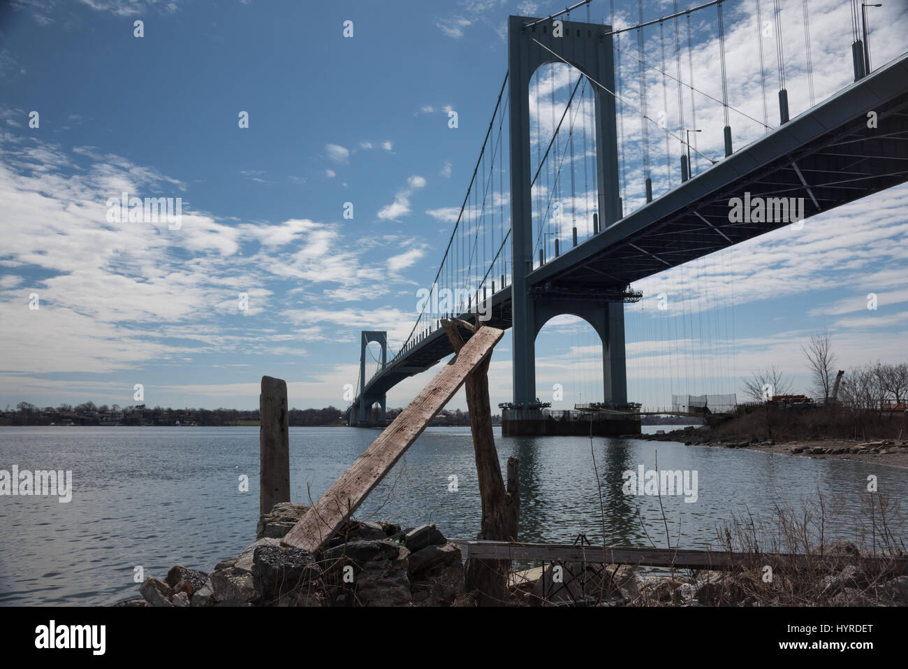 BronxWhitestone Bridge connecting Bronx to the Queens in New York City