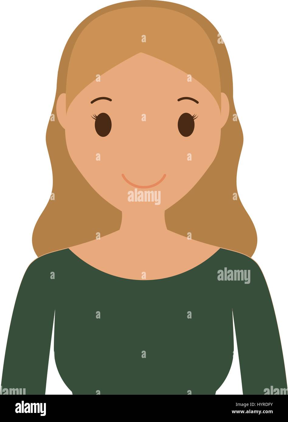 Woman cartoon icon Stock Vector Image & Art - Alamy