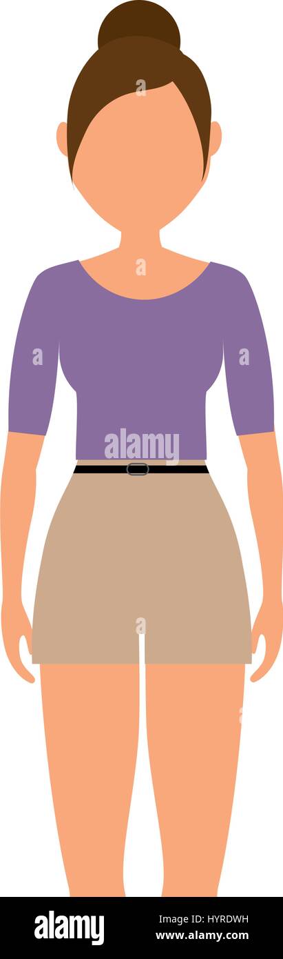 Woman cartoon icon Stock Vector Image & Art - Alamy