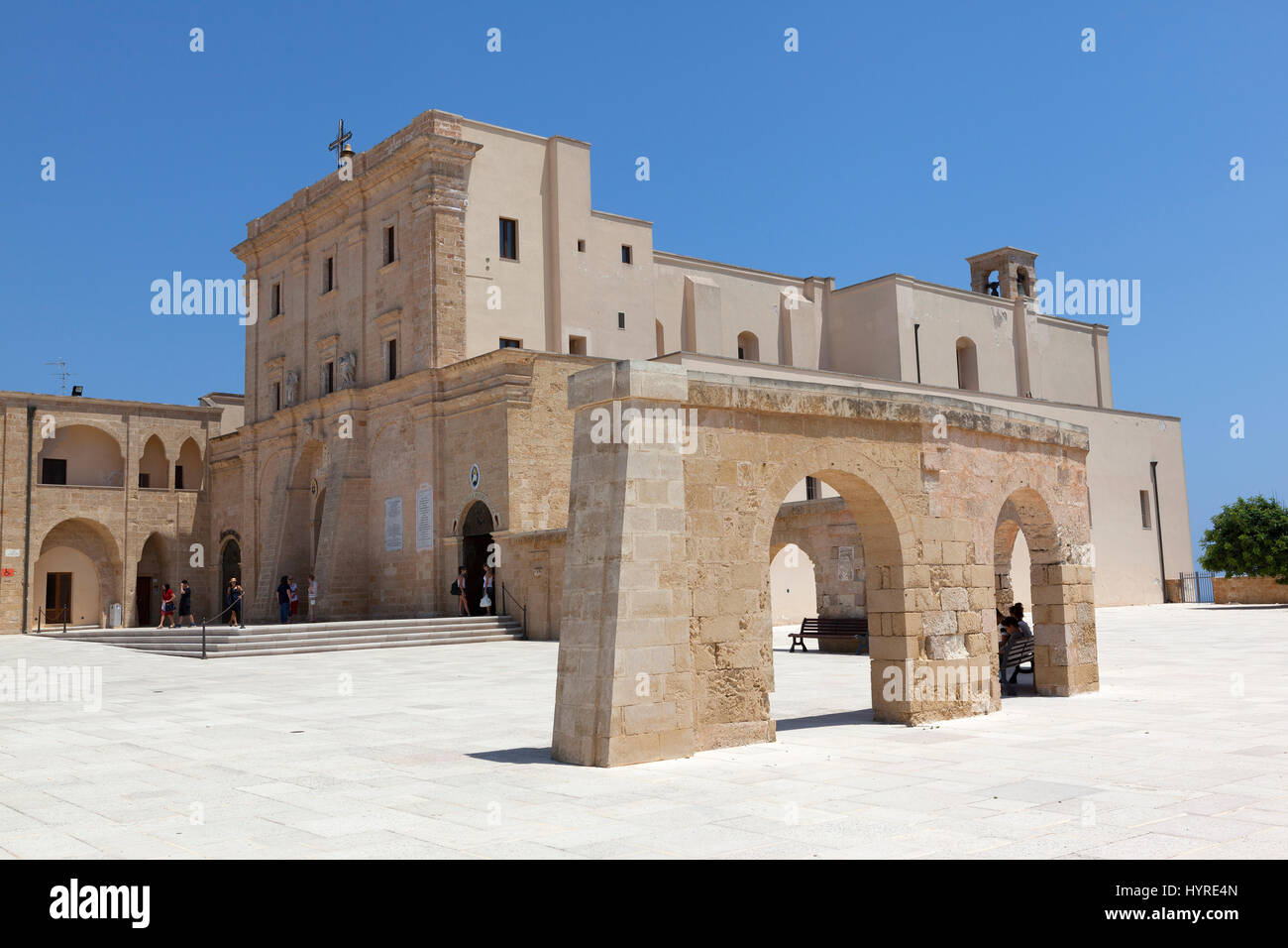 Sanctuary of Santa Maria di Leuca, Apulia, Puglia, Italy Stock Photo