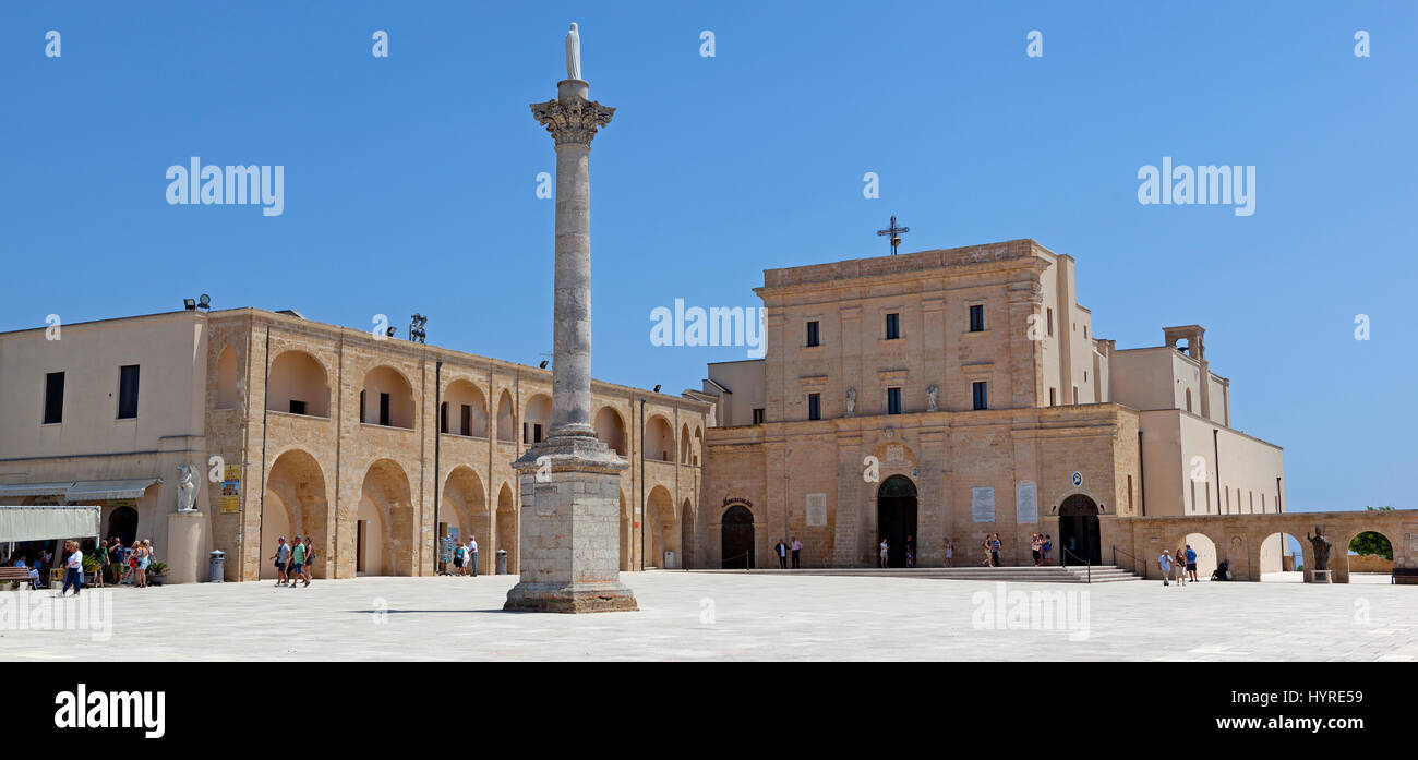 Sanctuary of Santa Maria di Leuca, Apulia, Puglia, Italy Stock Photo