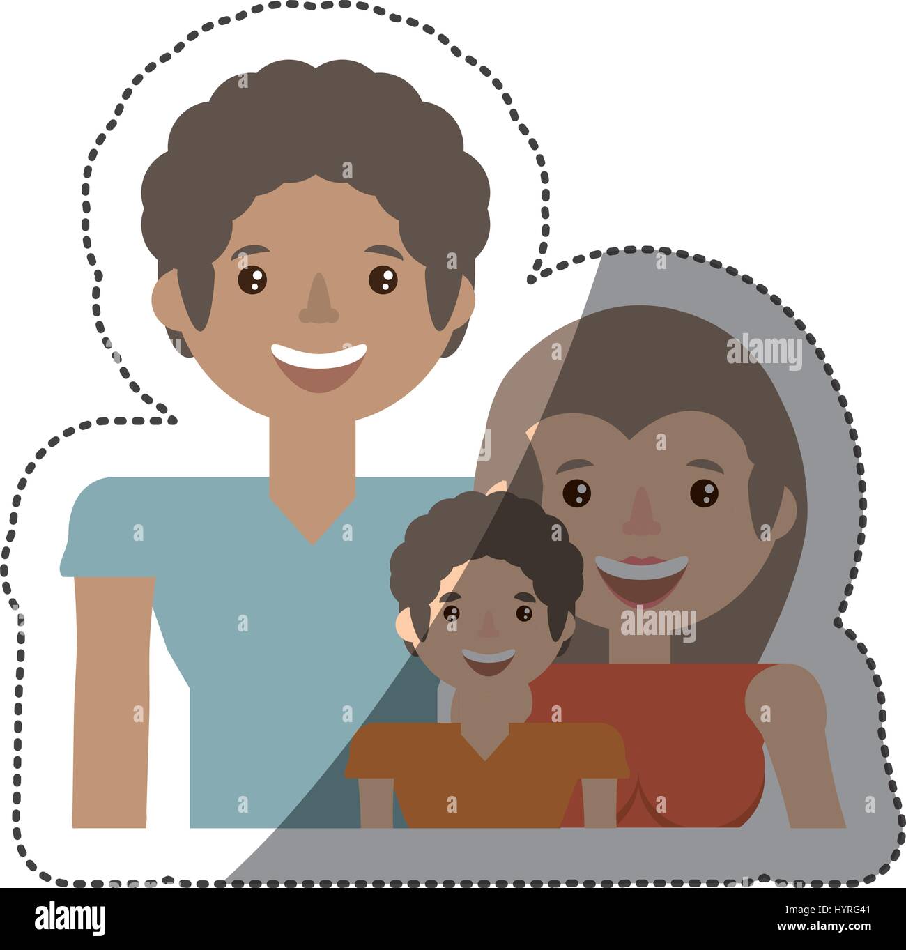 people family together image vector illustration eps 10 Stock Vector ...