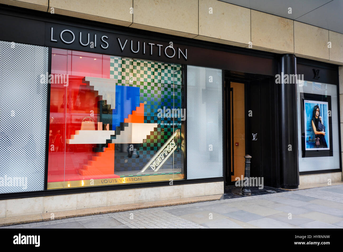 Louis Vuitton Shop on the Champs Elysees Paris France Stock Photo  Alamy