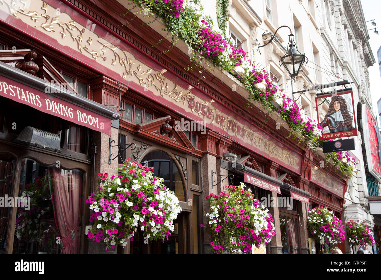 Pubs in London Stock Photo