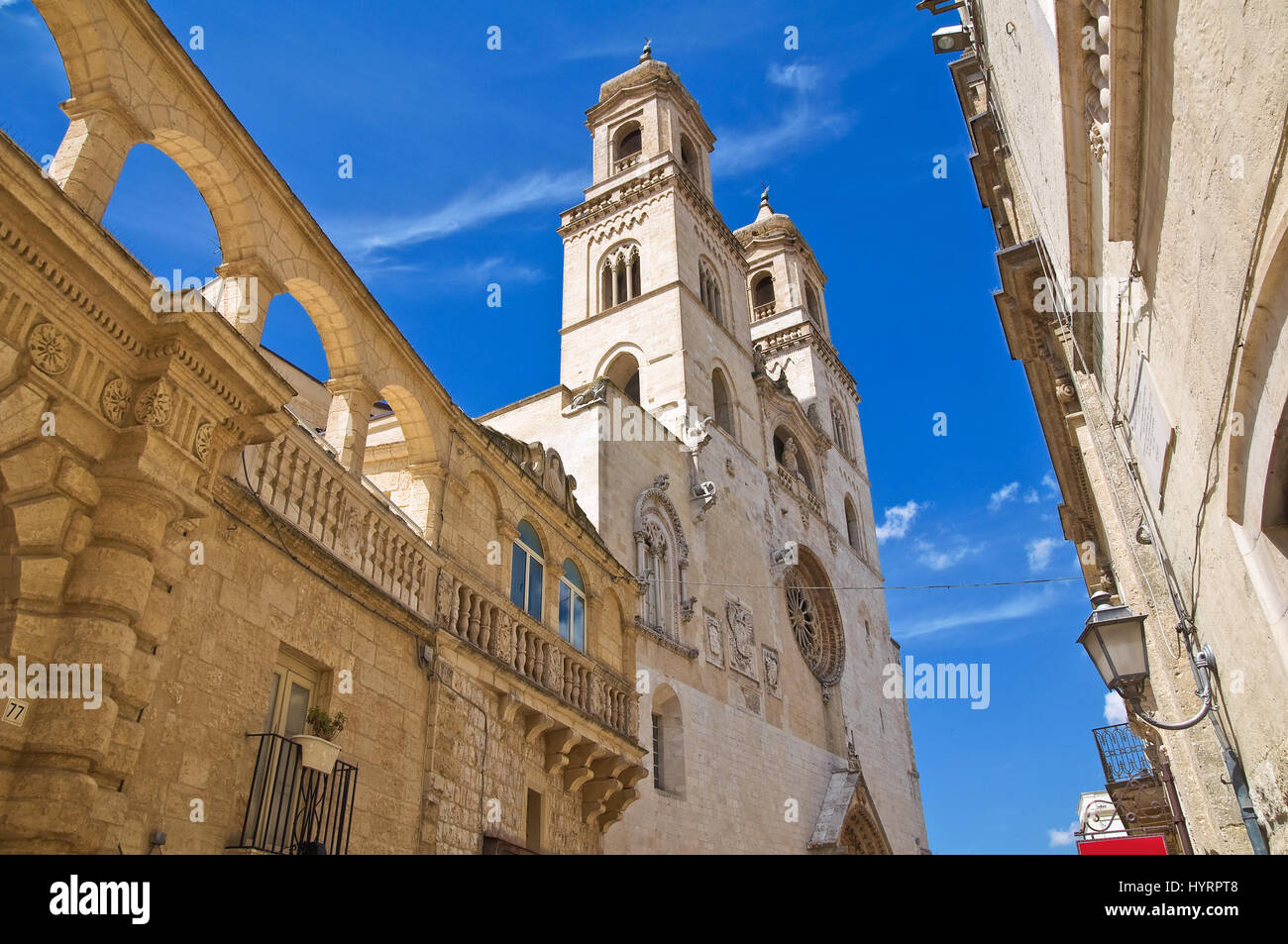 Duomo Cathedral of Altamura. Puglia. Italy Stock Photo - Alamy