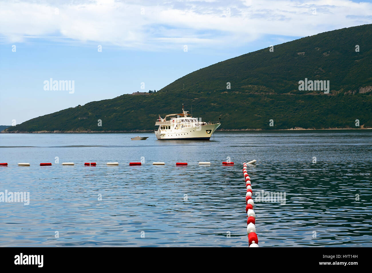 Big sailing ship. Tourist ship in Montenegro Stock Photo Alamy