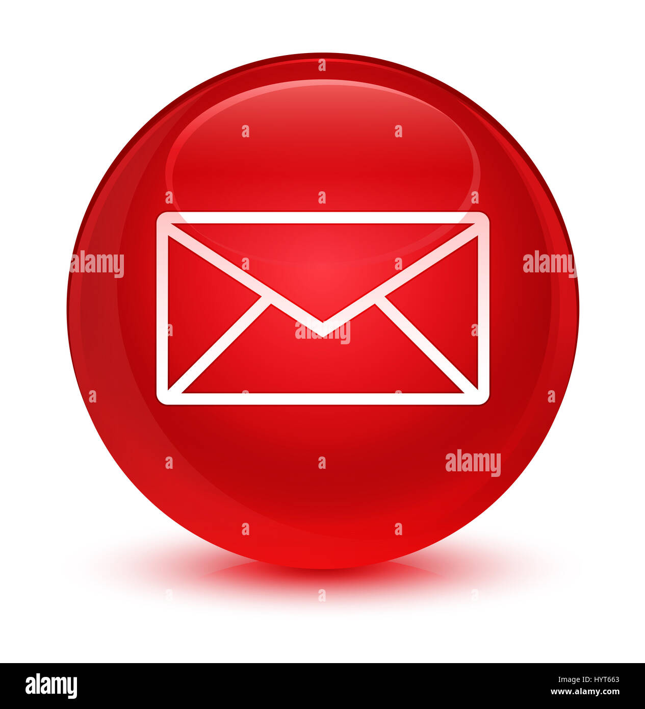 Red Email Button