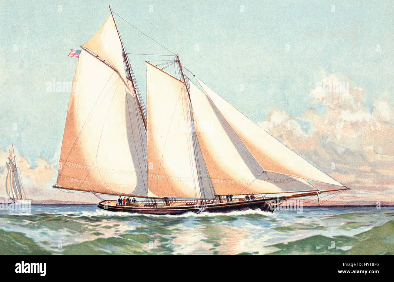 1851 america's cup hi-res stock photography and images - Alamy
