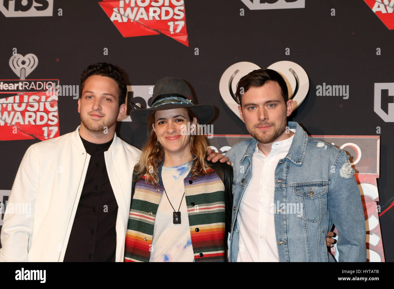Ocean Park Standoff attending the 2017 iHeartRadio Music Awards at The ...