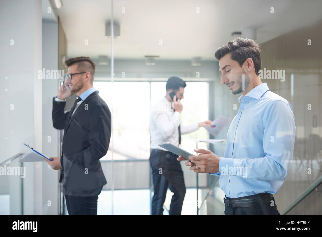 Everyone has his own duties at work Stock Photo Alamy