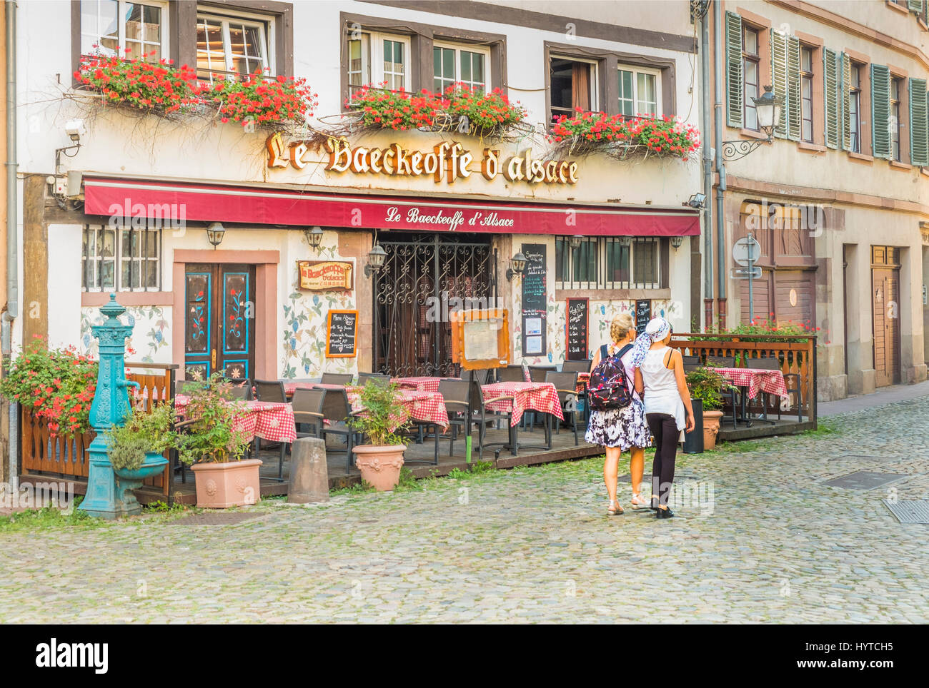le baeckeoffe d´alsace, traditional alsatian restaurant Stock Photo Alamy