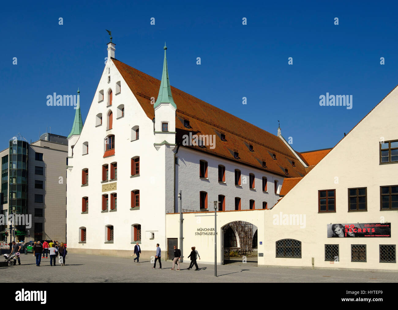 Munich City Museum, Sankt-Jakobs-Platz, Munich, Upper Bavaria, Bavaria, Germany Stock Photo