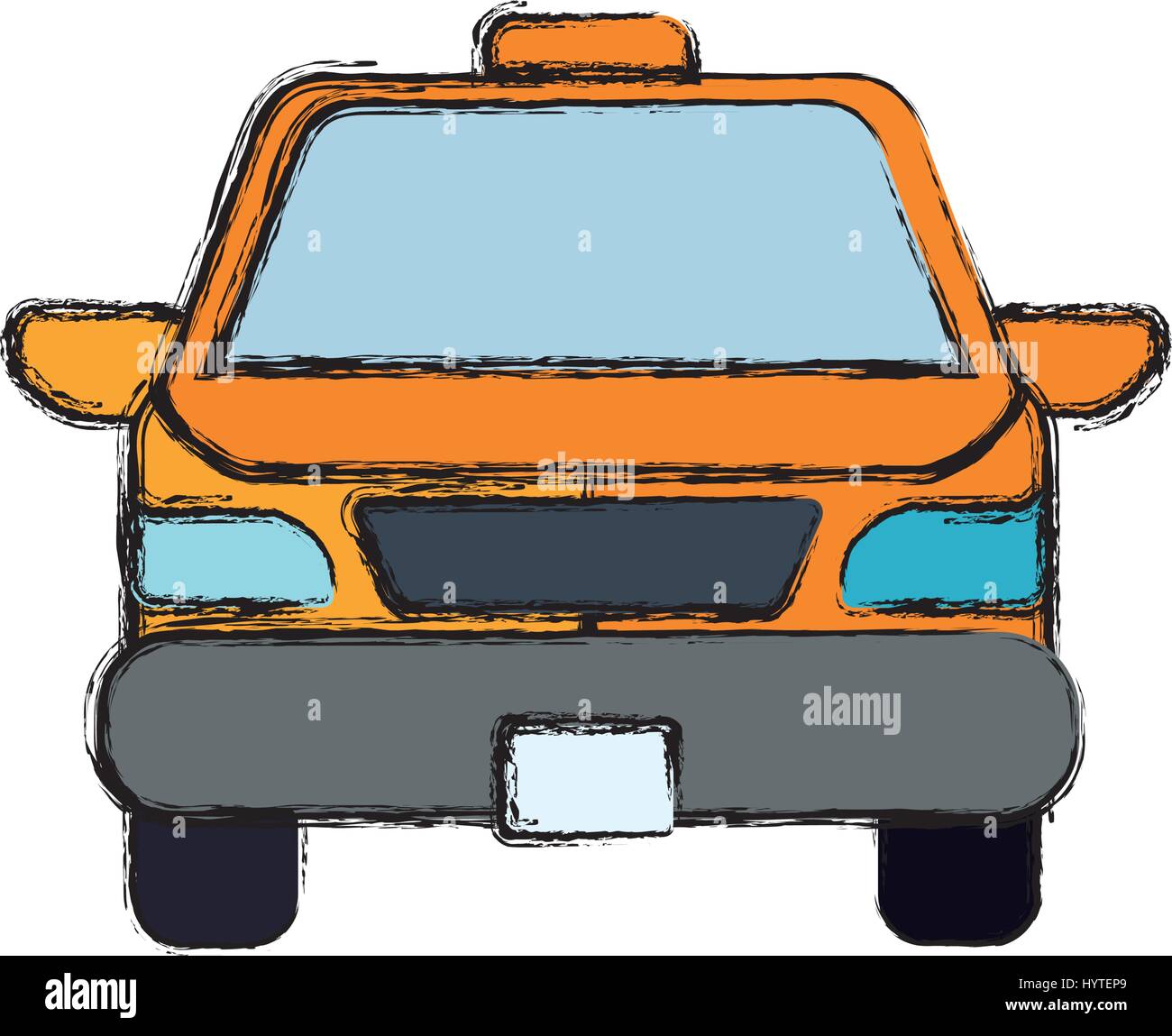 Taxi cab vehicle icon vector illustration graphic design Stock Vector ...