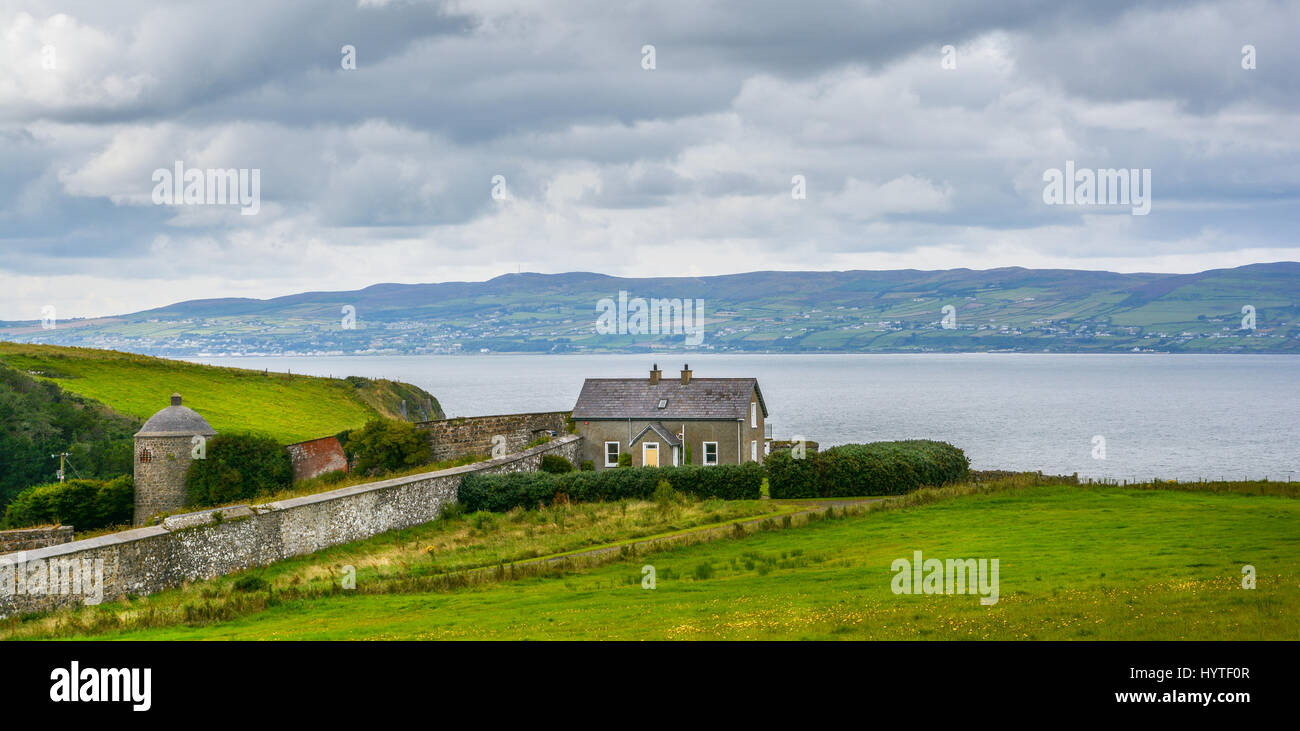 Downhill Beachhouse, Castlerock, Londonderry, Northern Ireland Stock Photo