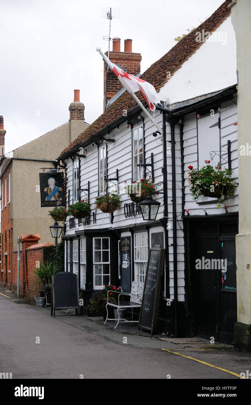 King William IV, Vantorts Road, Sawbridgeworth, Hertfordshire Stock