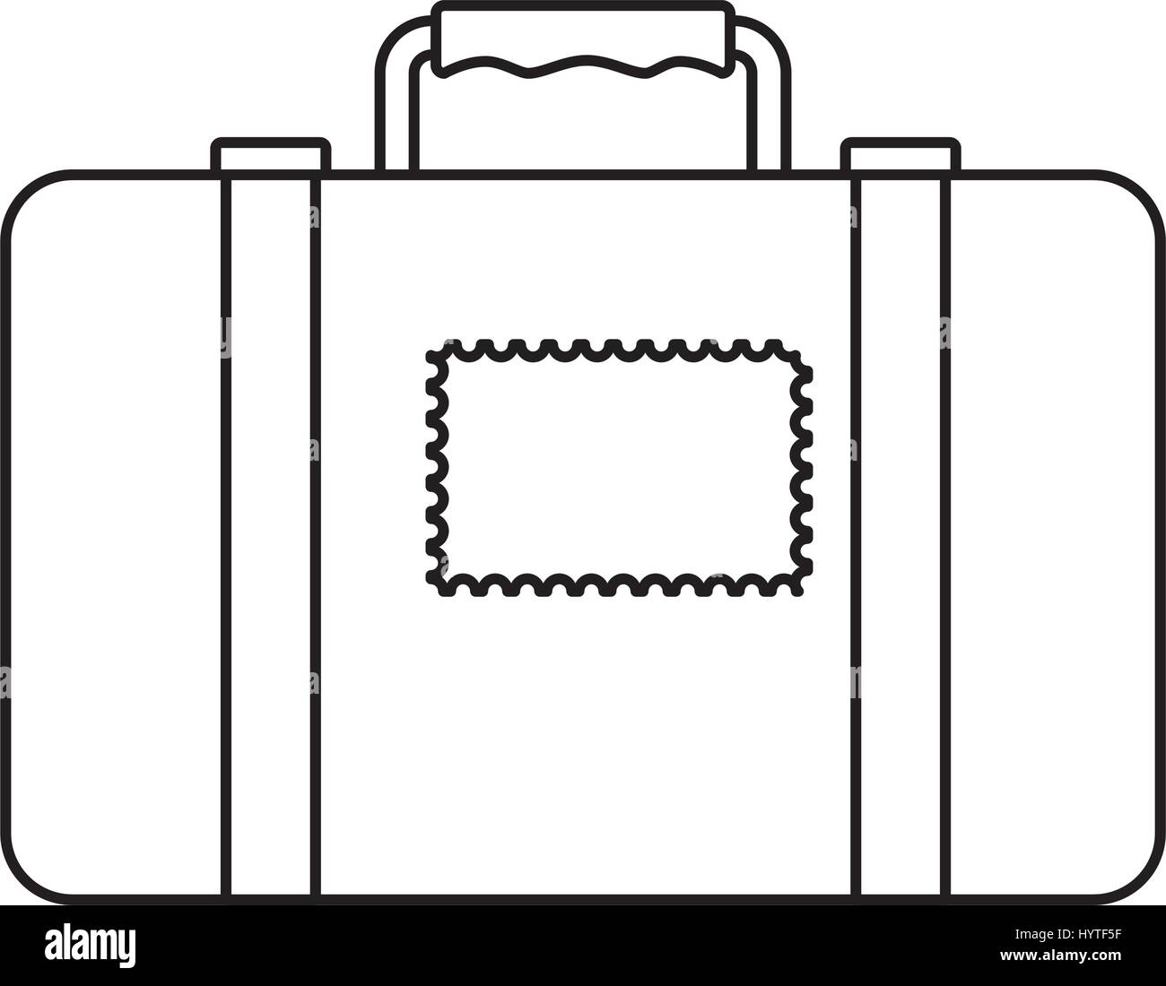 Travel suitcase isolated icon vector illustration graphic design Stock ...
