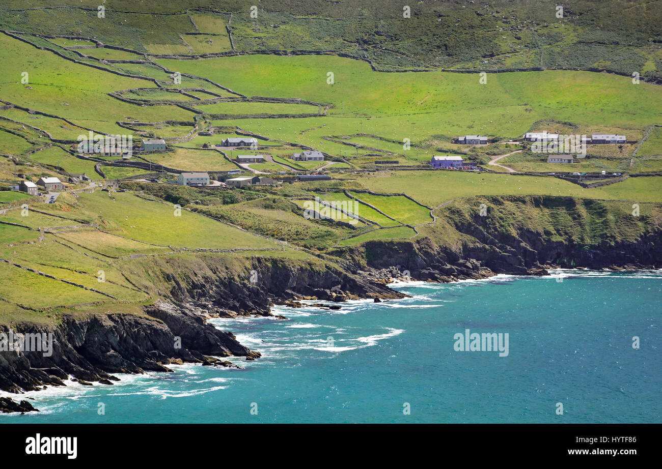 Cliffs near Coumeenoole, Dingle Peninsula, Ireland Stock Photo