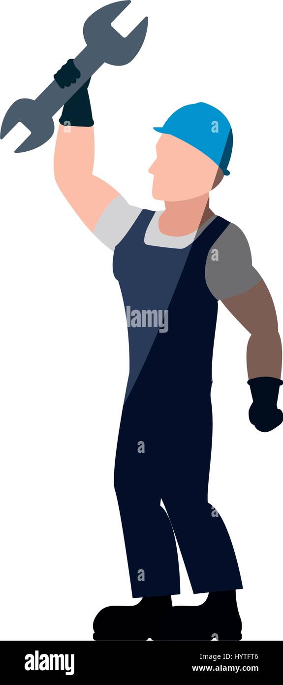 Construction worker profile icon vector illustration graphic design ...