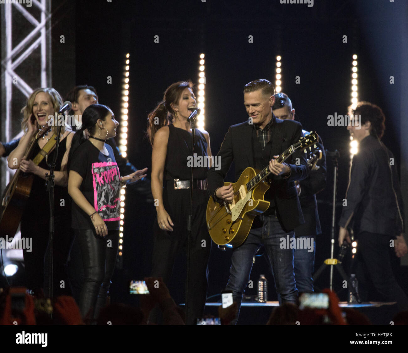 Members of Arkells, Billy Talent, july Talk and Strumbellas join Sarah McLachlan, Alessia Cara, Dallas Smith and Bryan Adams for an all-star finale at Stock Photo