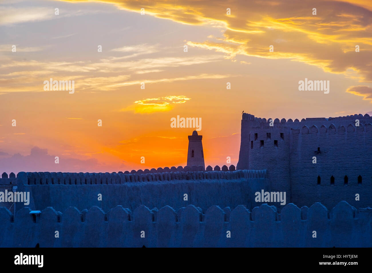 Old town silhouette hi-res stock photography and images - Alamy