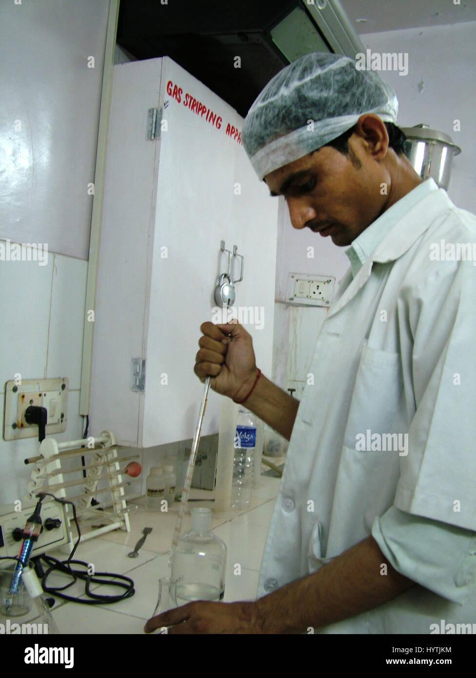 Testing Lab, Packaged Mineral Water Unit (Photo Copyright © by Saji