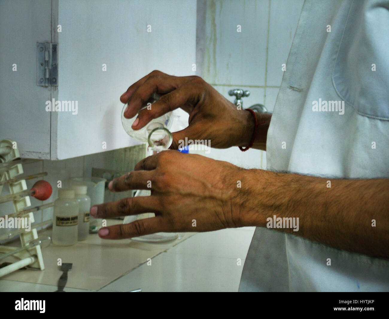 Testing Lab, Packaged Mineral Water Unit (Photo Copyright © by Saji