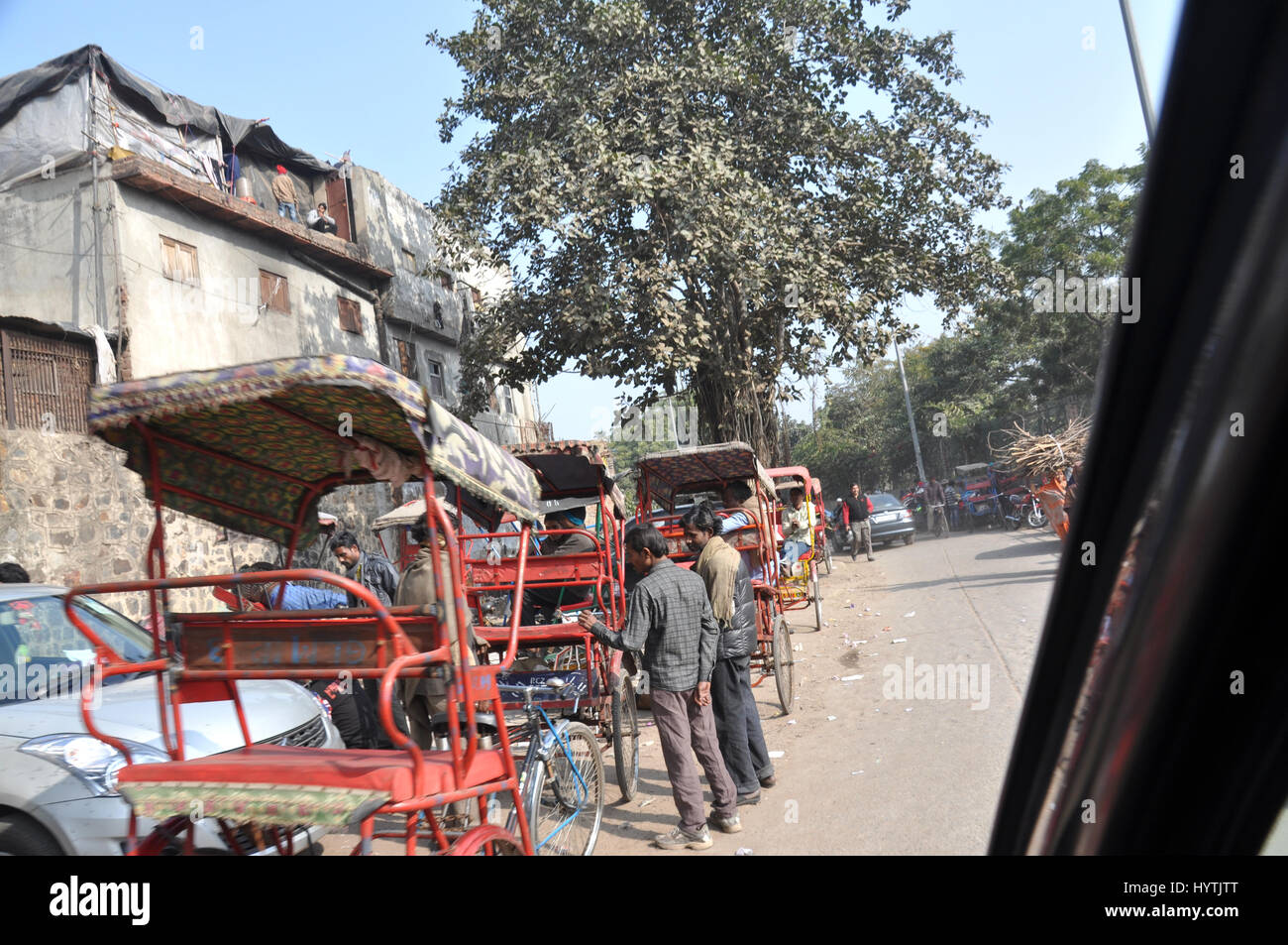 Delhi india bike ride hires stock photography and images Alamy