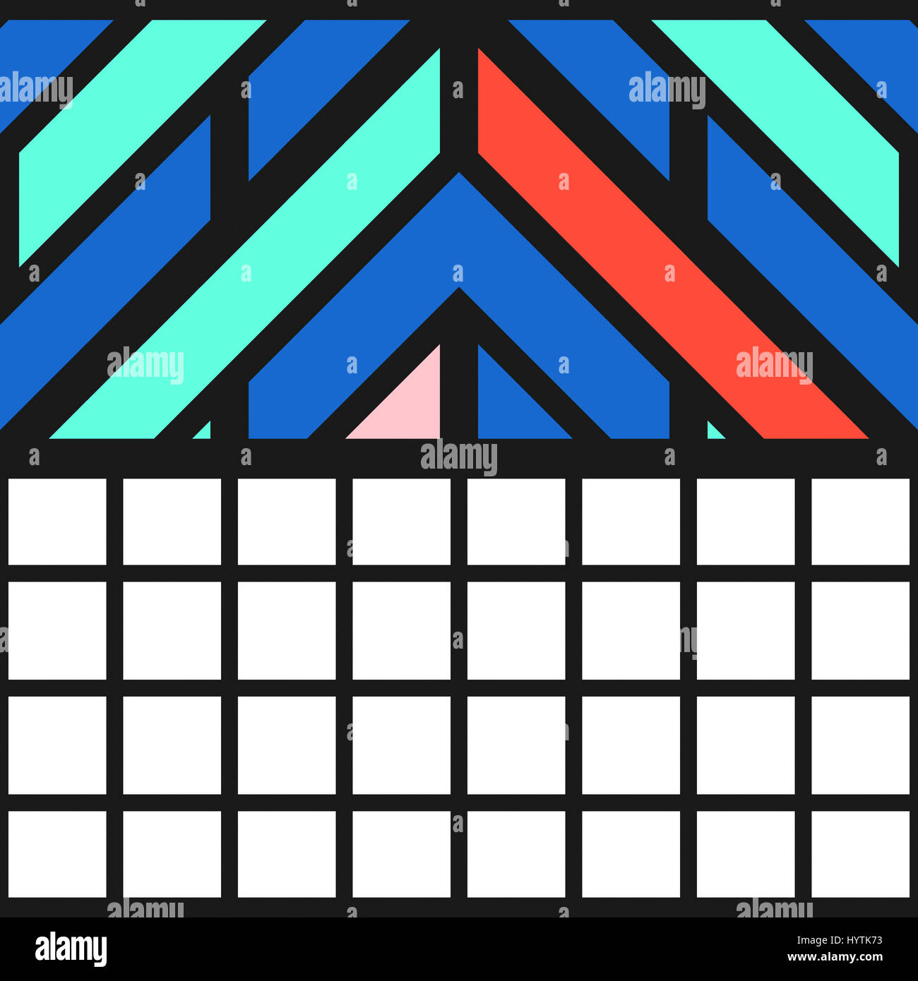 Retro 90s memphis style pattern hi-res stock photography and images - Alamy