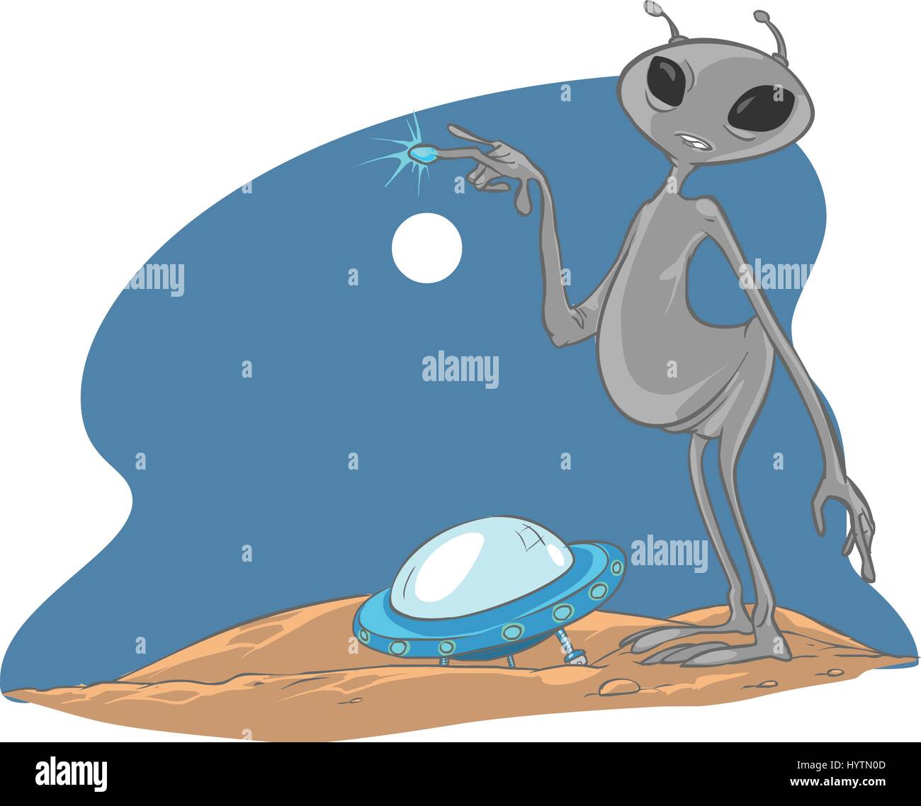 vector illustration of a ufo Stock Vector Image & Art - Alamy