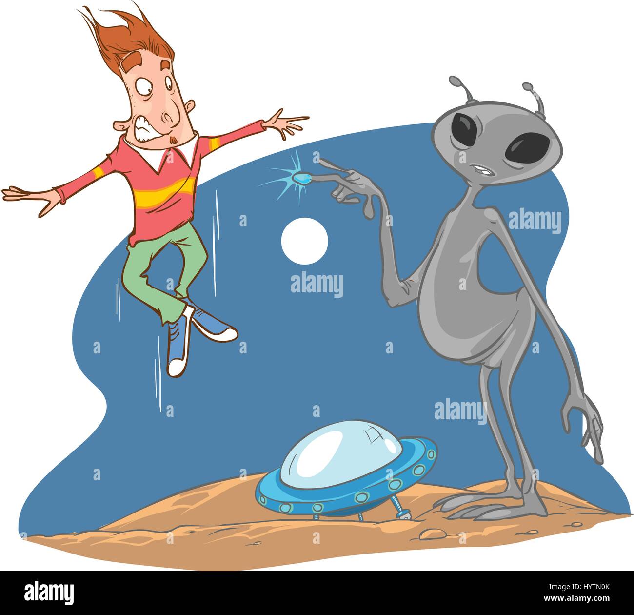 vector illustration of a ufo Stock Vector Image & Art - Alamy