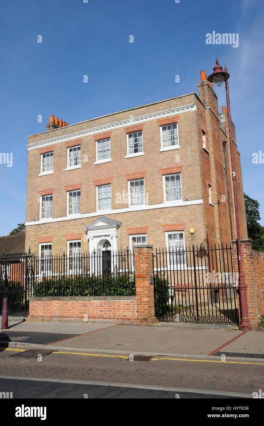 Stanstead Hall, High Street, Stanstead Abbotts, Hertfordhsire Stock