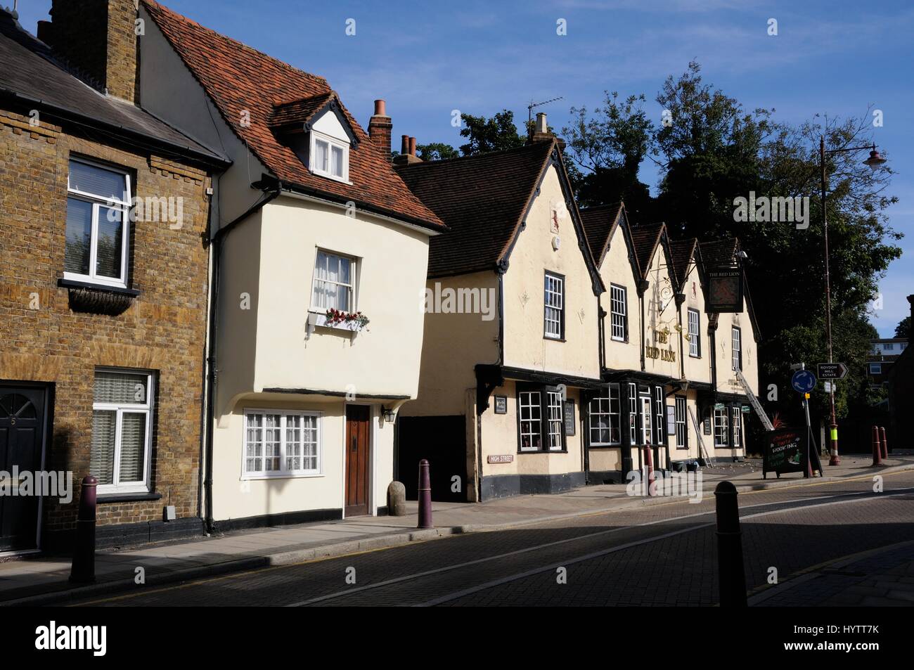 The Red Lion, Stanstead Abbotts, Hertfordhsire Stock Photo Alamy