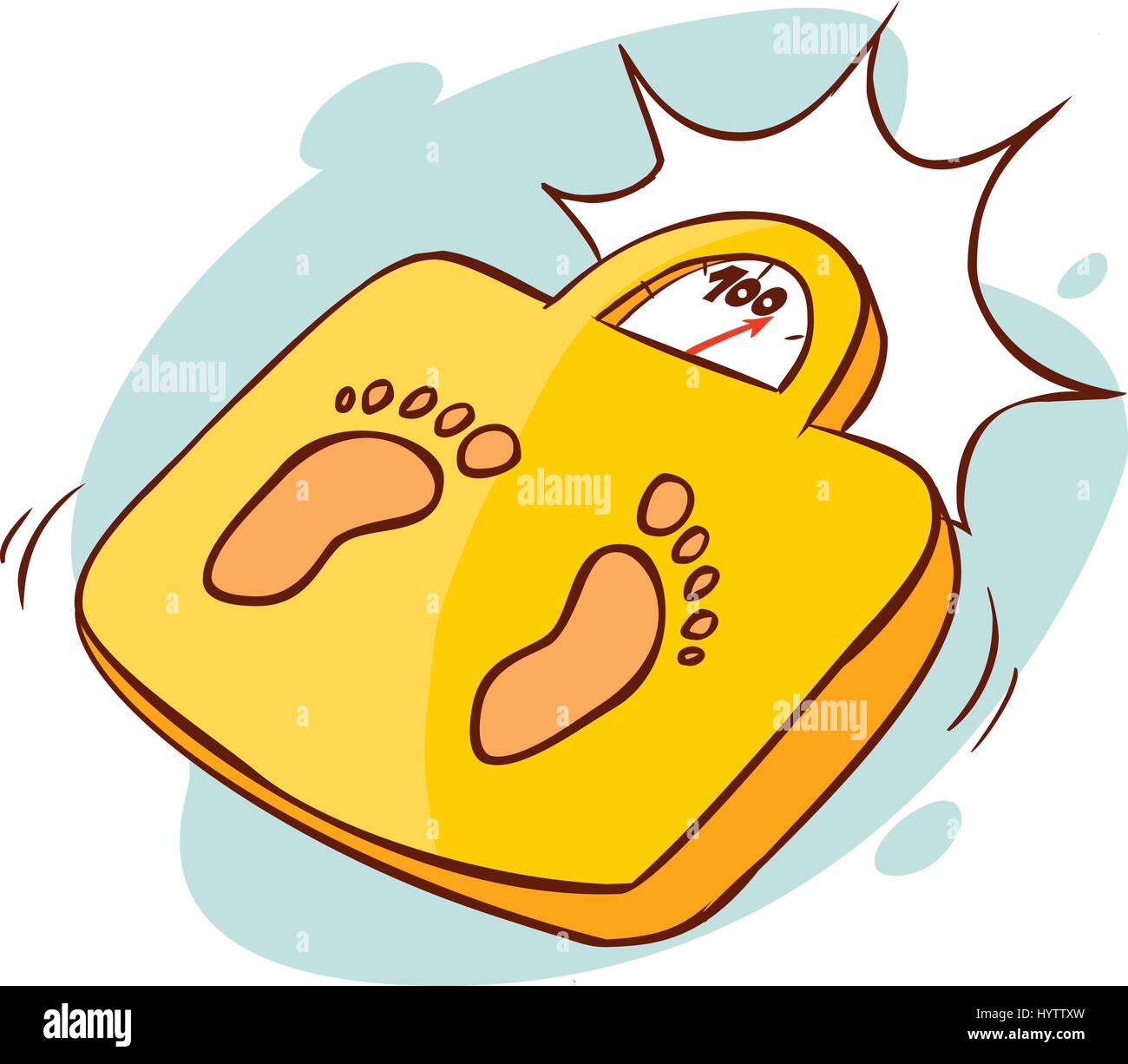 vector illustration of a Scales for weighing Stock Vector Image & Art