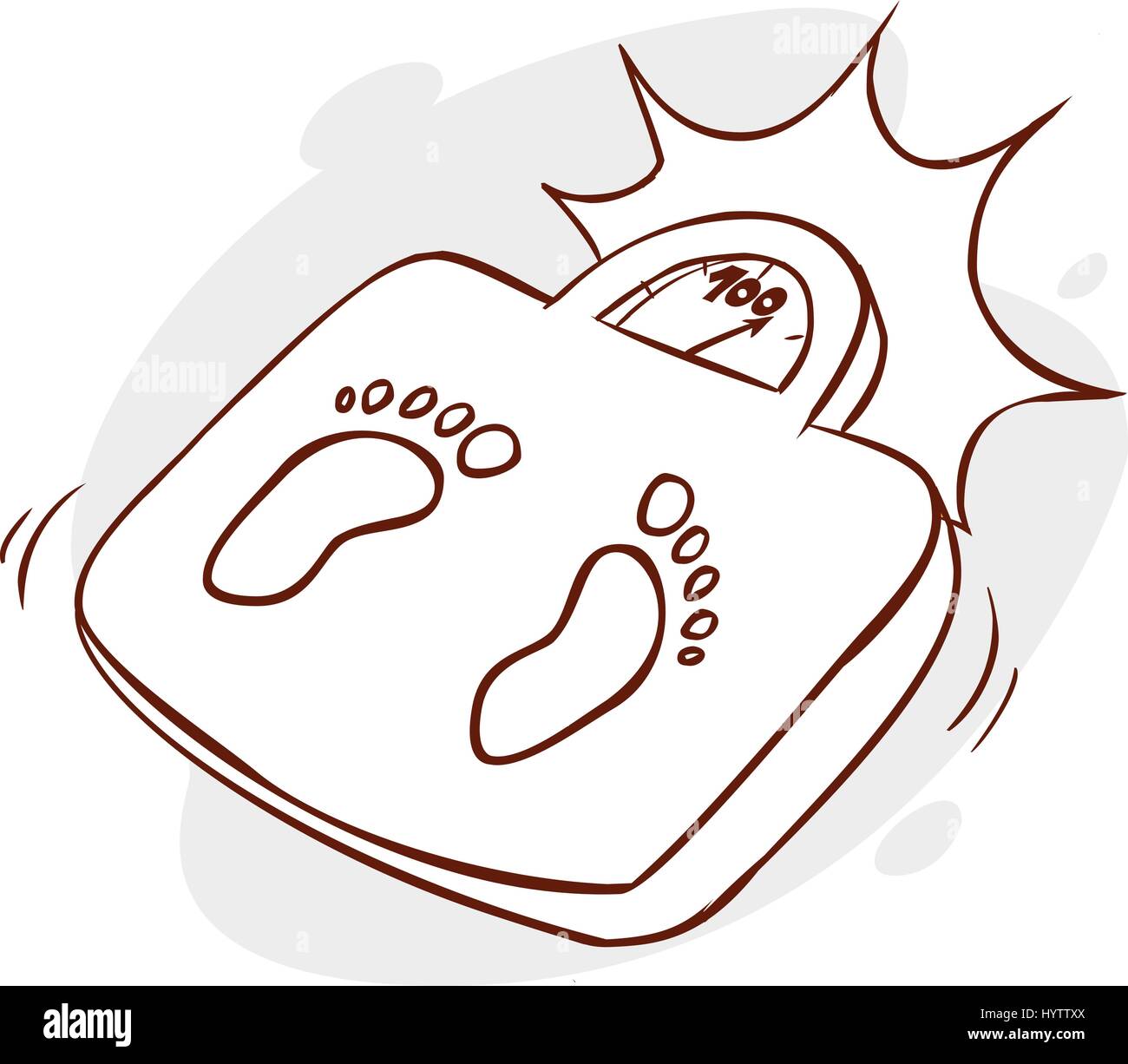 vector illustration of a Scales for weighing Stock Vector Image & Art