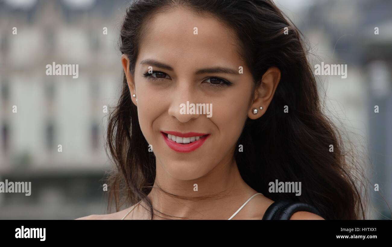 Beautiful joyful young woman hi-res stock photography and images - Alamy