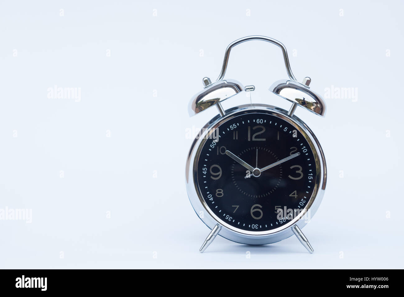 Alarm clock isolated on white background, stock photo Stock Photo - Alamy