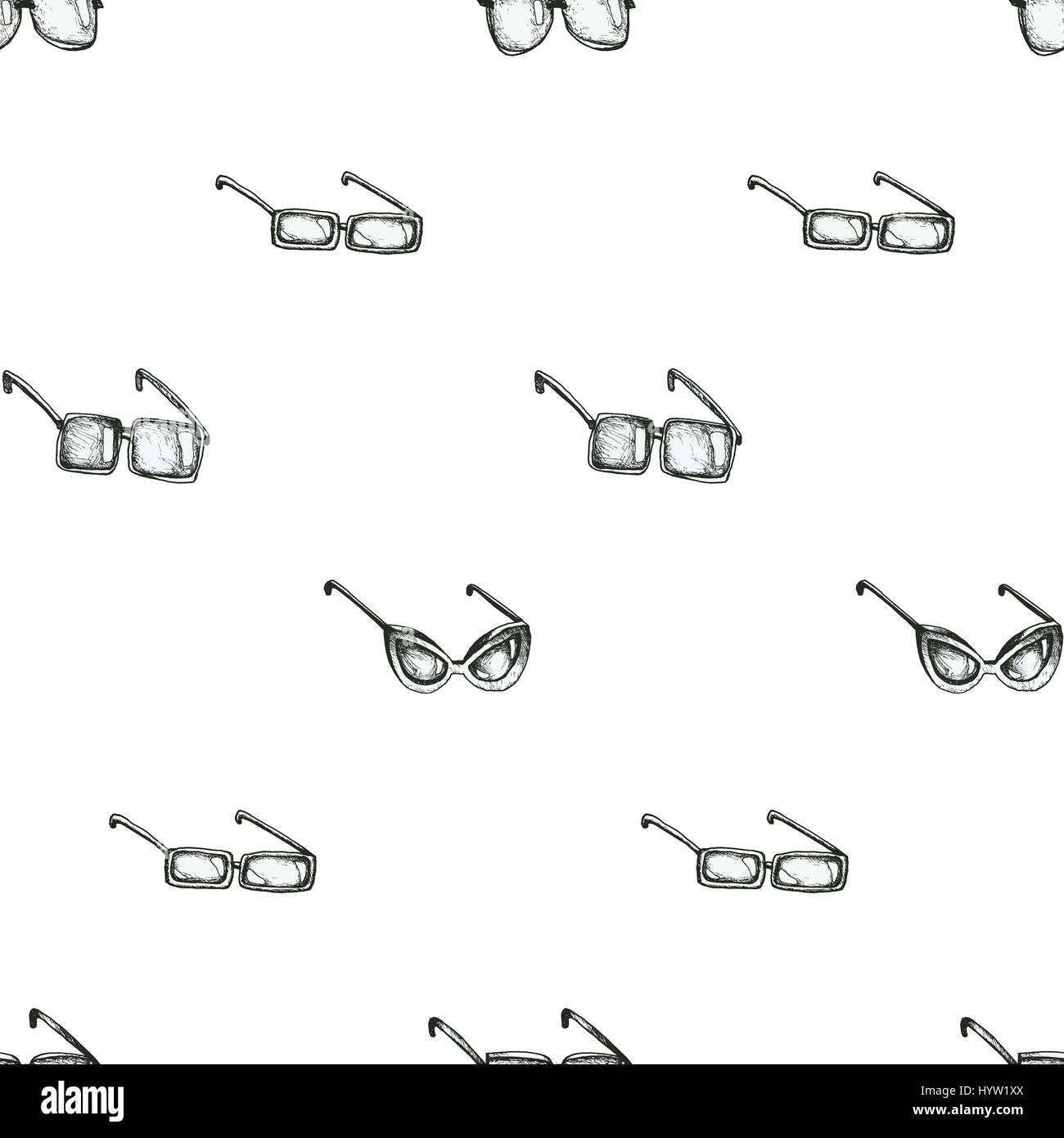 Seamless pattern with sunglasses Stock Vector Image & Art - Alamy