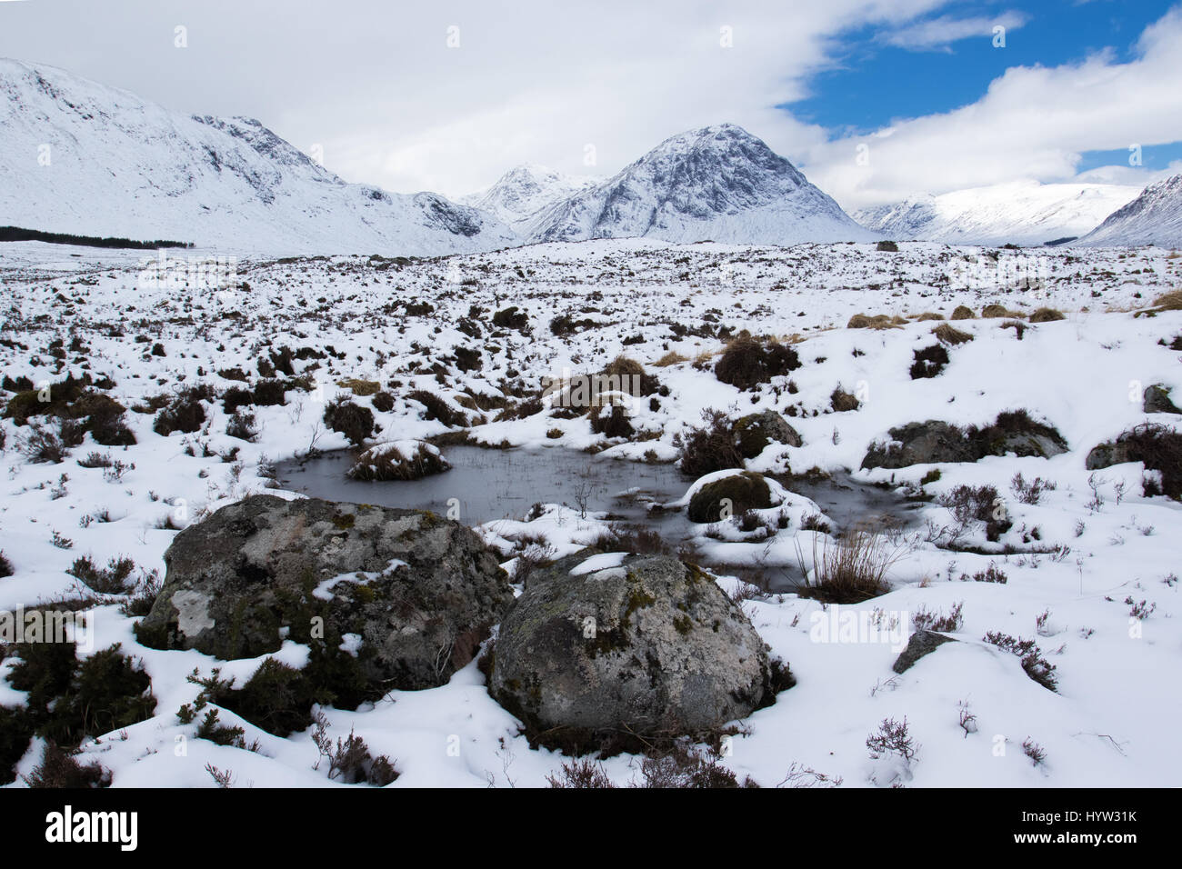 Highland snow hi-res stock photography and images - Alamy