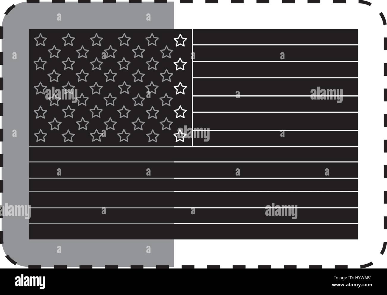 united states of america flag vector illustration design Stock Vector ...