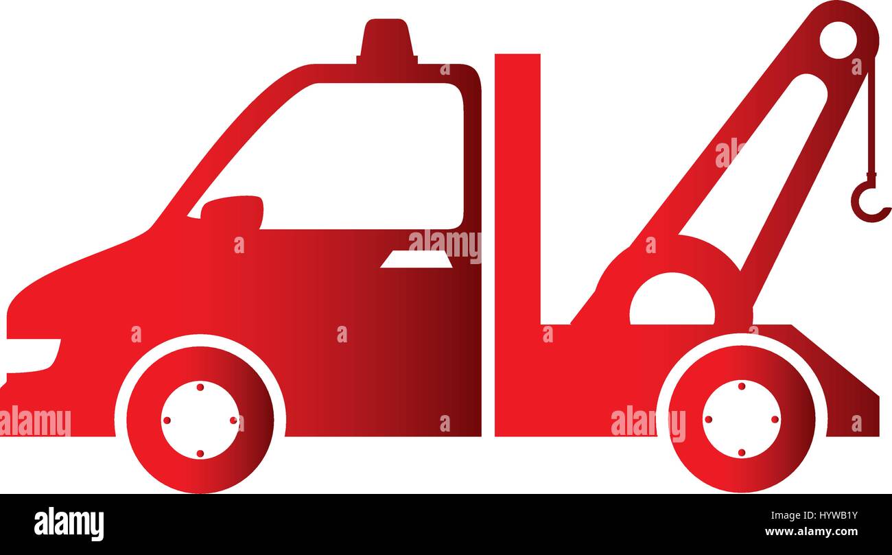 crane truck service icon vector illustration design Stock Vector Image ...
