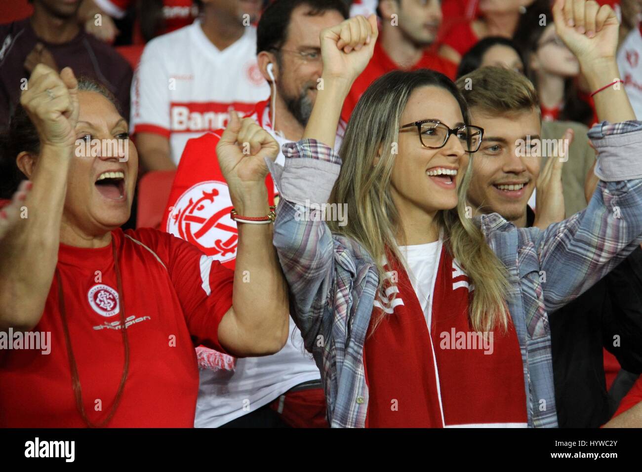 Porto Alegre, Brazil. 06th Apr, 2017. Rio stadium in Porto Alegre/RS. Credit: Eldio Suzano/FotoArena/Alamy Live News Stock Photo