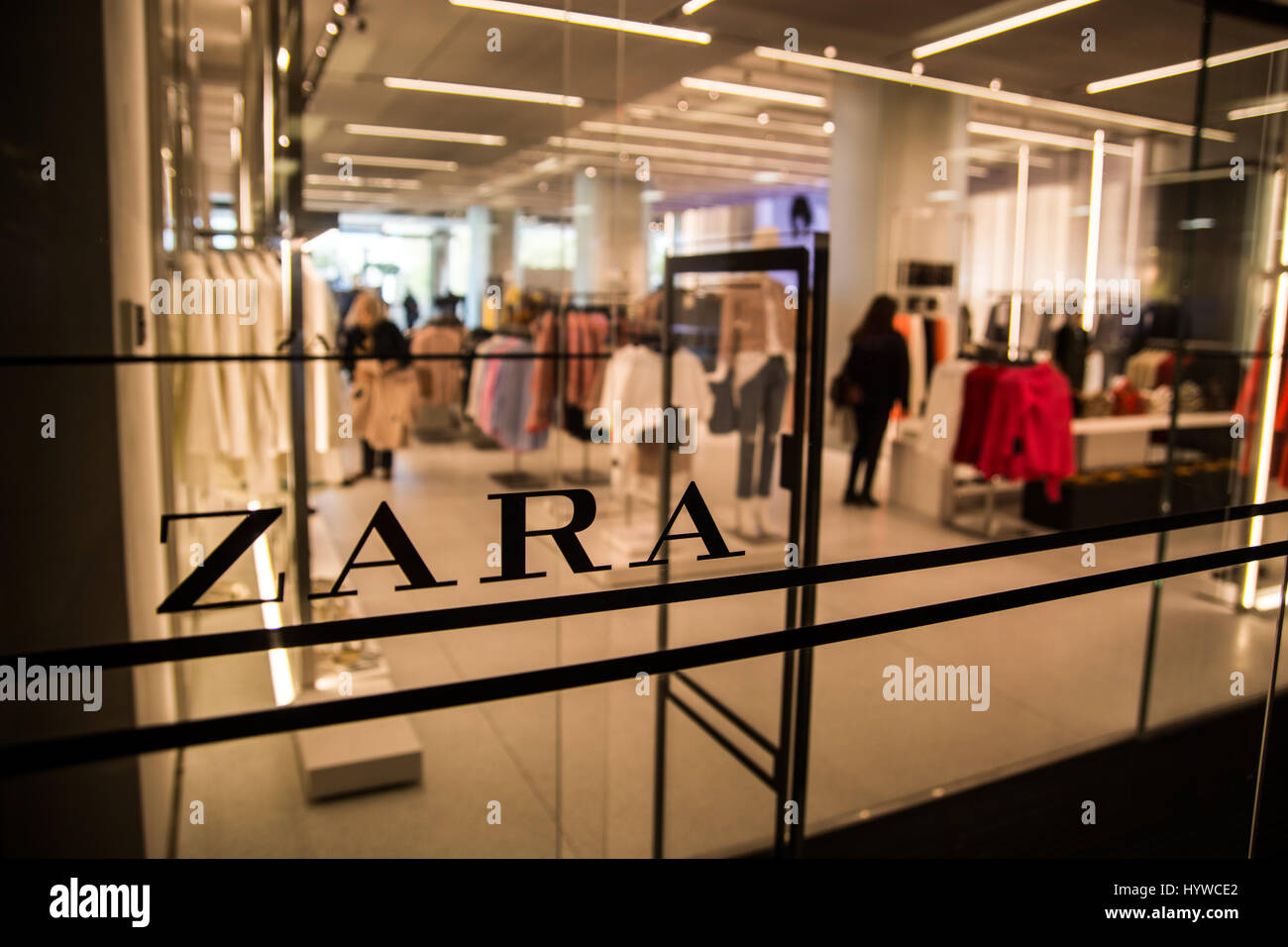 Zara store madrid spain hires stock photography and images Alamy
