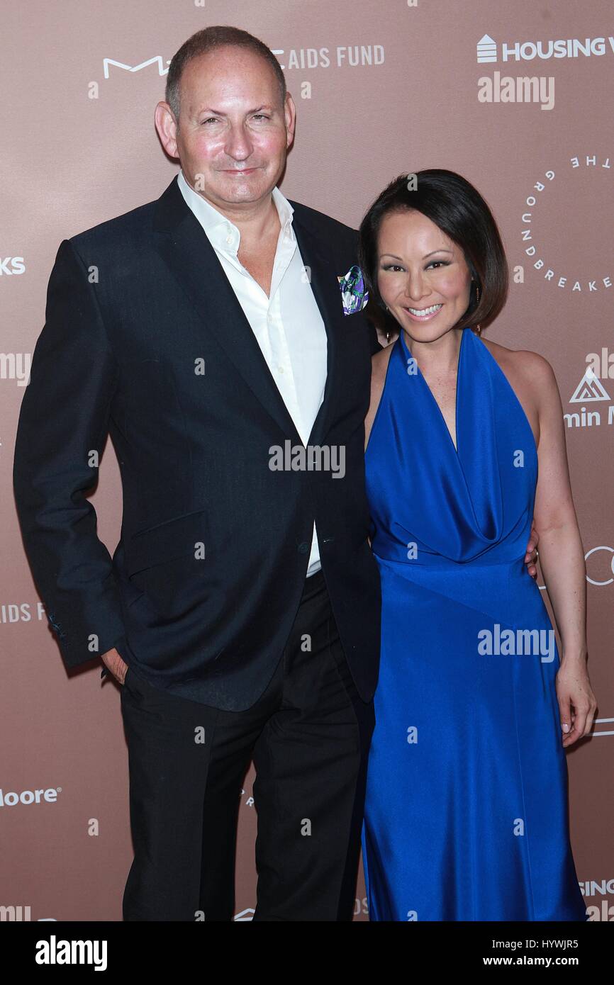 New York, NY, USA. 26th Apr, 2017. John Demsey and Alina Cho at Housing Works Groundbreaker Awards - 2017 at Metropolitan Pavilion on April 26, 2017 in New York City. Credit: Diego Corredor/Media Punch/Alamy Live News Stock Photo