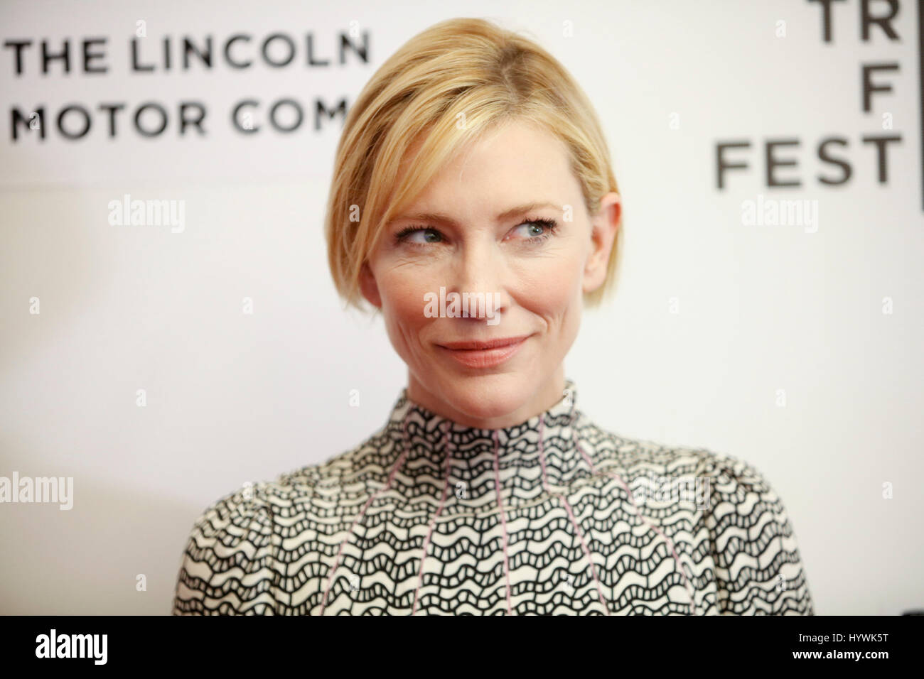 New York City, USA. 26th Apr, 2017. Cate Blanchett attends the Tribeca